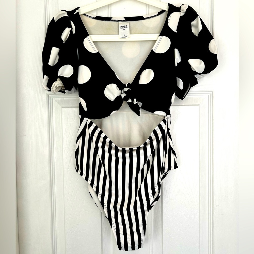 Tabitha Brown x Target Polka Dot One Piece Swim Bathing Suit